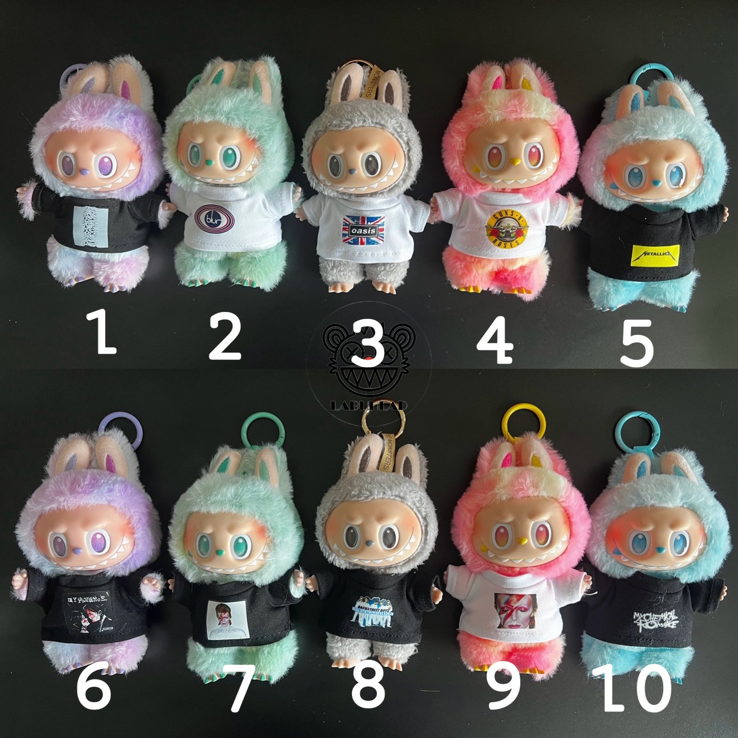 Band Tee for 15-17cm doll