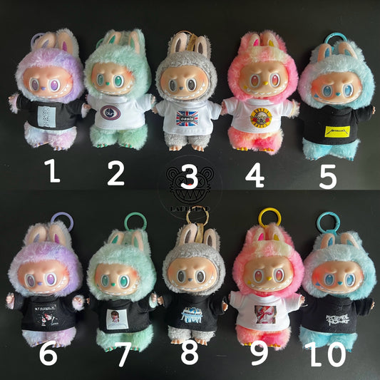 Band Tee for 15-17cm doll